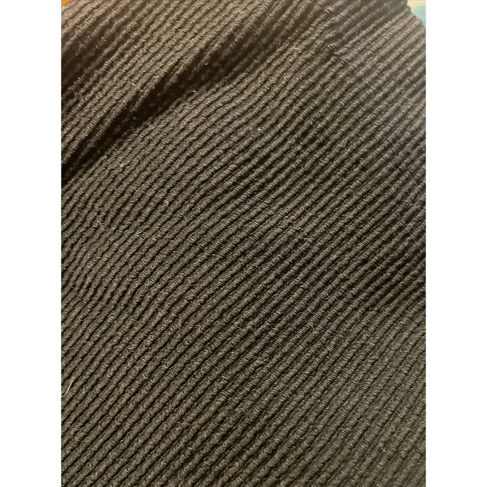 Eileen Fisher Ribbed Slim Pants Women's Large High‎ Rise Stretch Black - Picture 6 of 6